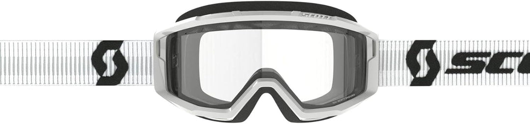Scott Primal Enduro MX Goggle Cross/MTB Brille weiss/klar