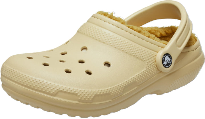 Crocs Unisex Classic Lined Clogs 36/37 EU Sesame, 36/37 EU Sesame