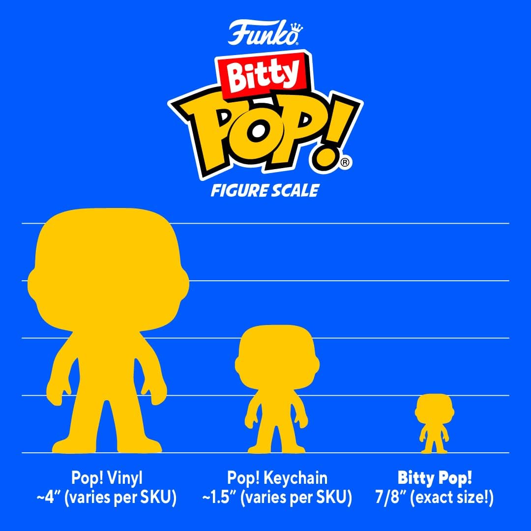 Funko Bitty Pop! Harry Potter - Albus Dumbledore™, Nearly Headless Nick™, Minerva McGonagall™ und ei