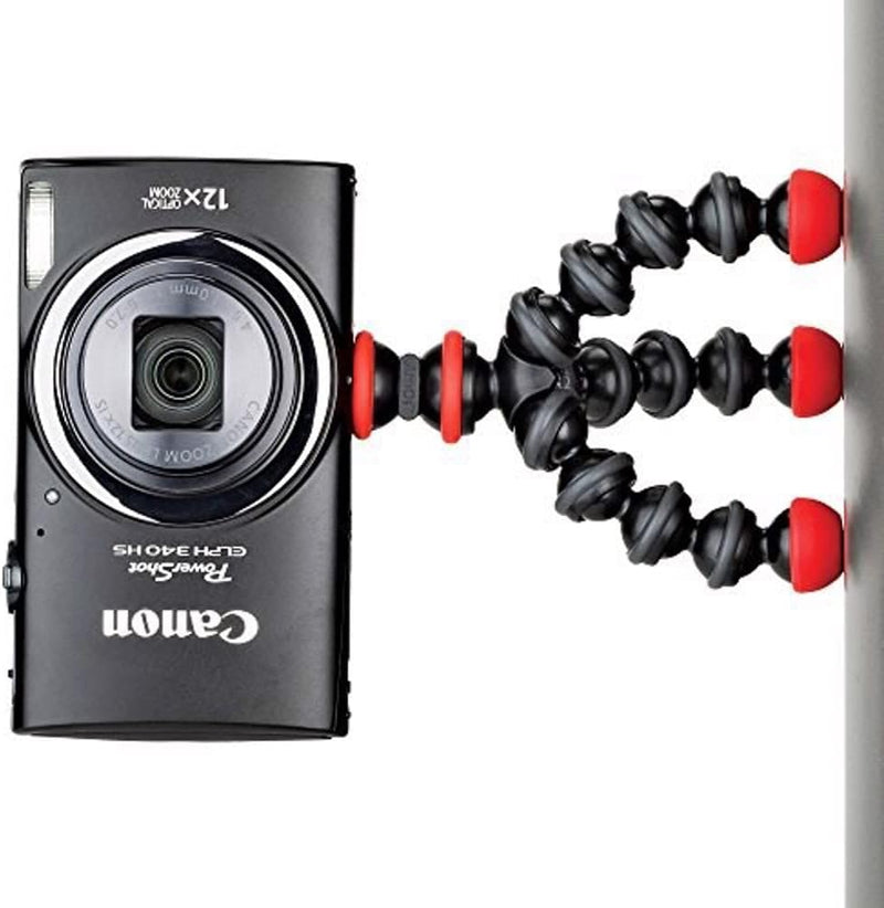 JOBY JB01504-BWW GorillaPod Magnetic Mini Stativ (mit Magnetfüssen für Point-&-Shoot, Kleine Kameras