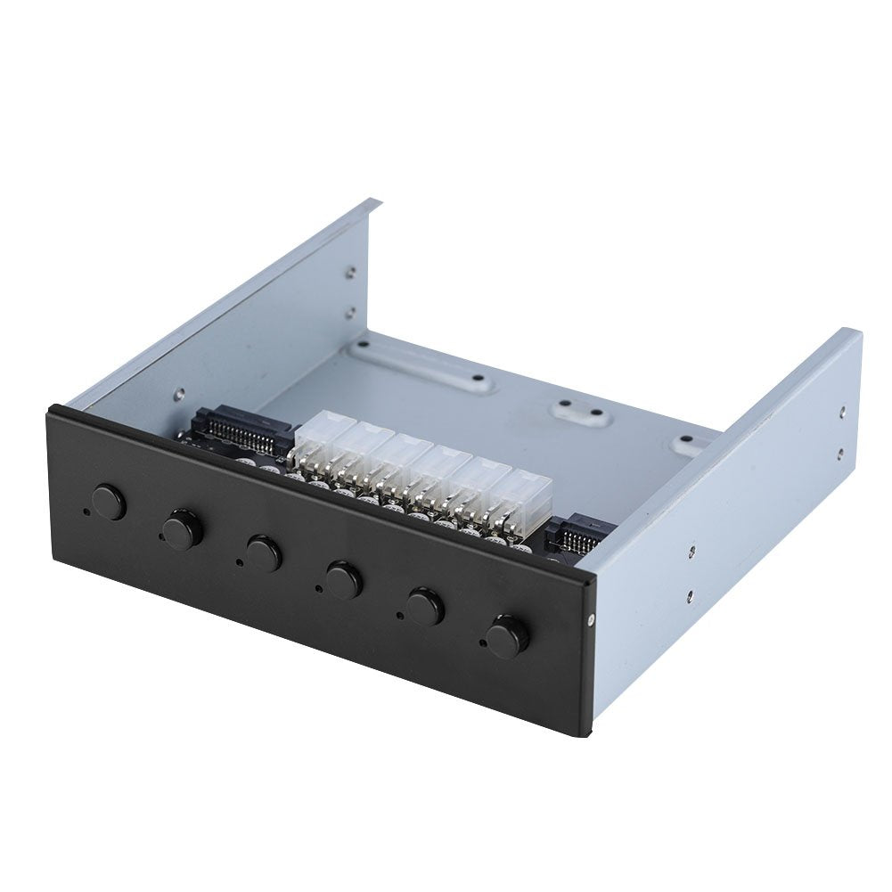 Cuifati Festplatten-Netzschalter, SATA-Laufwerksschalter mit 6 selbstsichernden Schalter, Hard Disk