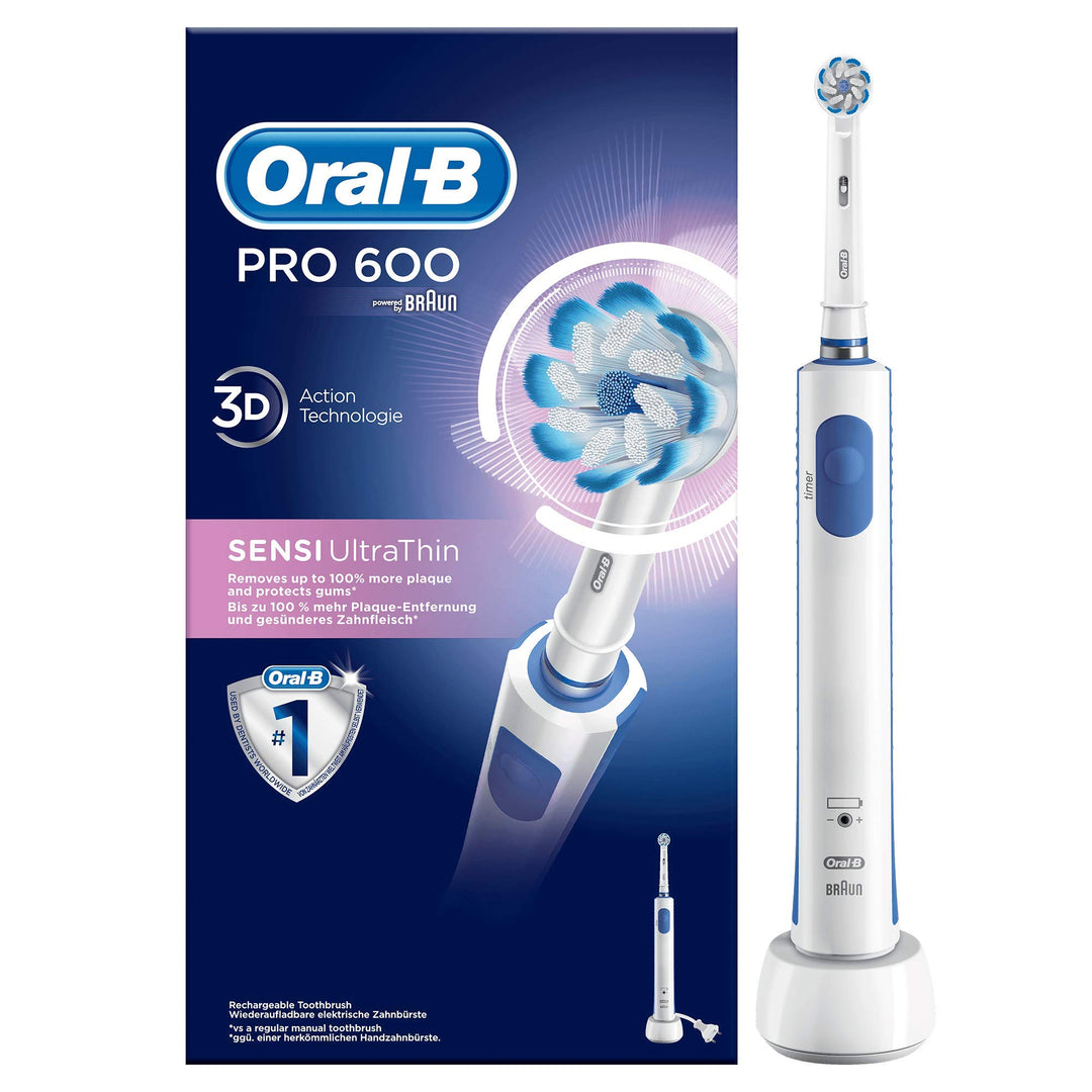 Oral-B Pro 600 Elektrische Zahnbürste