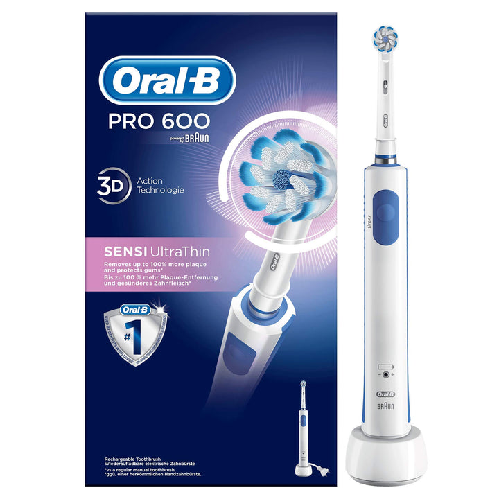 Oral-B Pro 600 Elektrische Zahnbürste