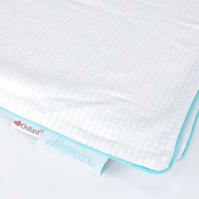 SleepCOOL. Kissenhülle mit Kühleffekt 80x80cm COOL.Ster - Weniger Schwitzen, Besser Schlafen, Atmung