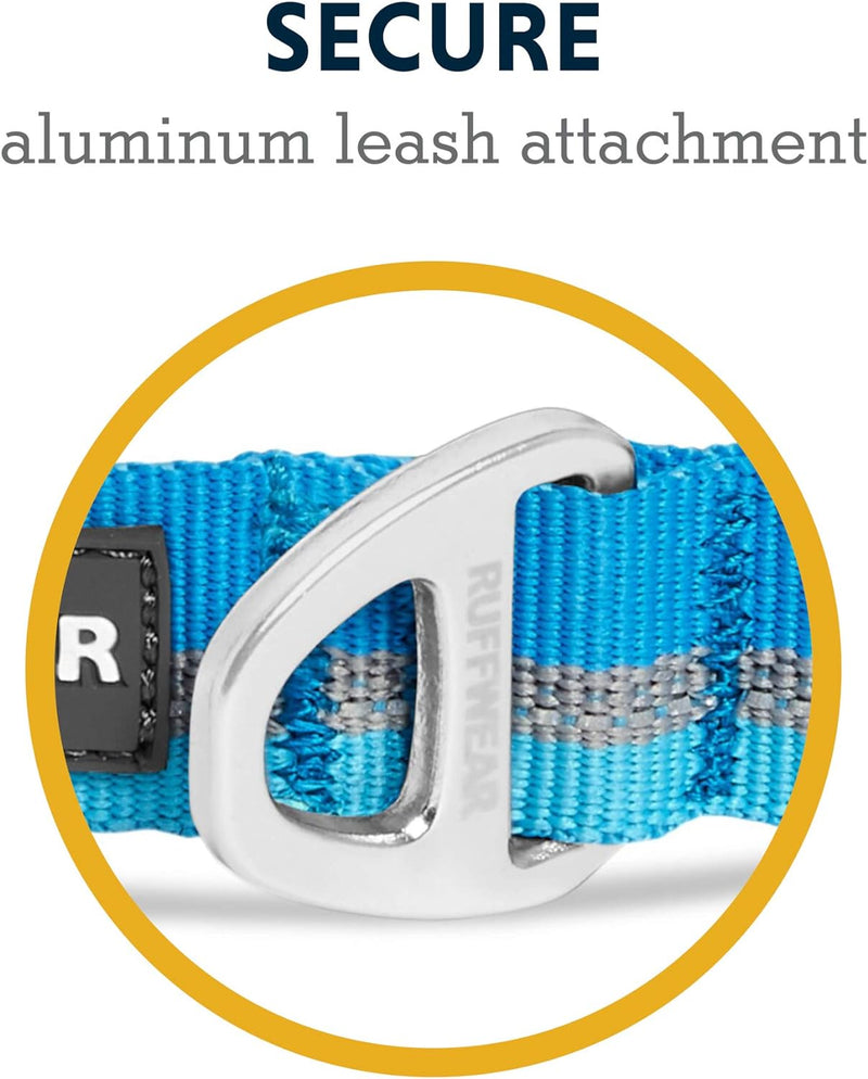 RUFFWEAR Crag Hundehalsband, Reflektierendes und Bequemes Halsband für den Täglichen Gebrauch, Dämme