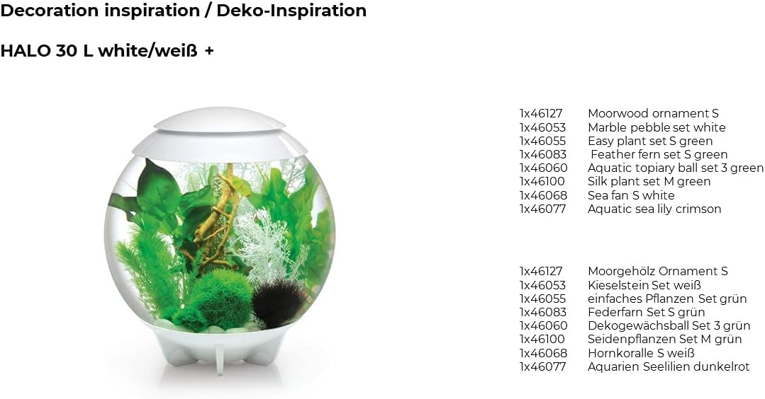 biOrb 46127 Moorgehölz Ornament S - stilvolle Aquariumdekoration in Holz-Optik in lebensechtem 360-G