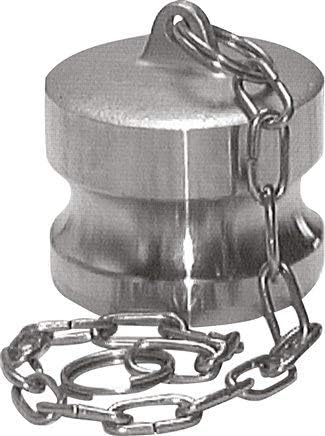 Kamlock-Verschlussstecker (DP) 1", Edelstahl (1.4408) Werkstoff:Edelstahl (1.4408) Baugrösse:1" PN:1