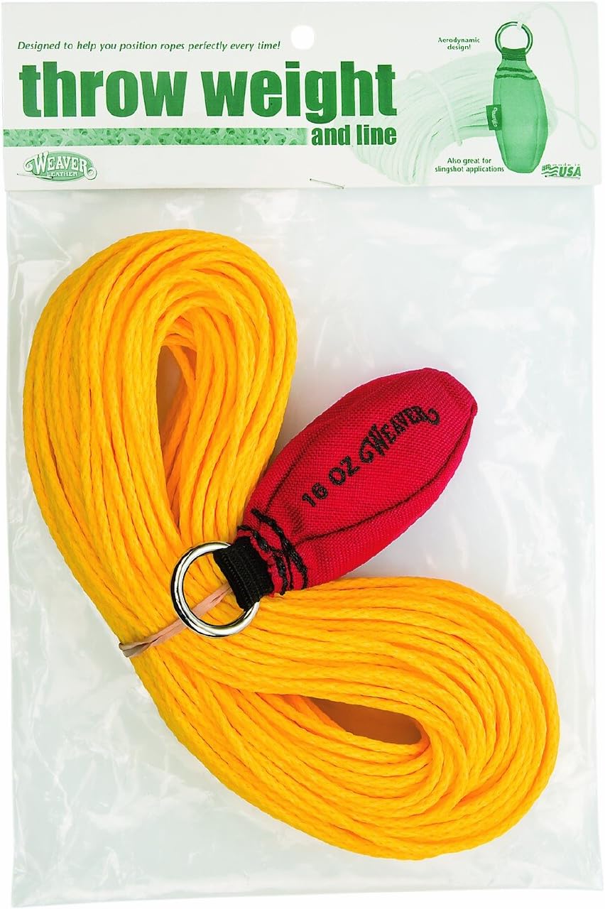 Weaver Leather Wurfgewicht und Schnur 12 oz rot, 12 oz rot
