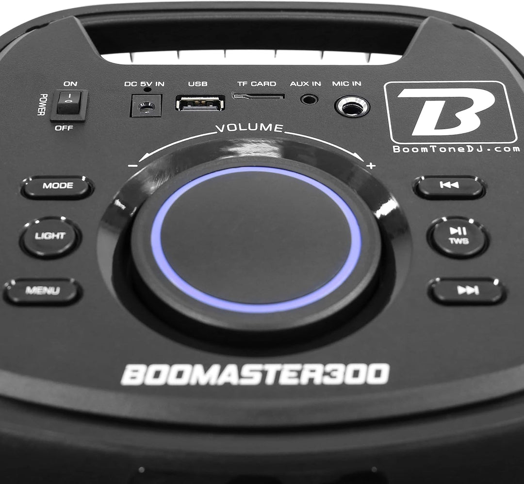 Tragbarer Lautsprecher Boomtone DJ Booster 300