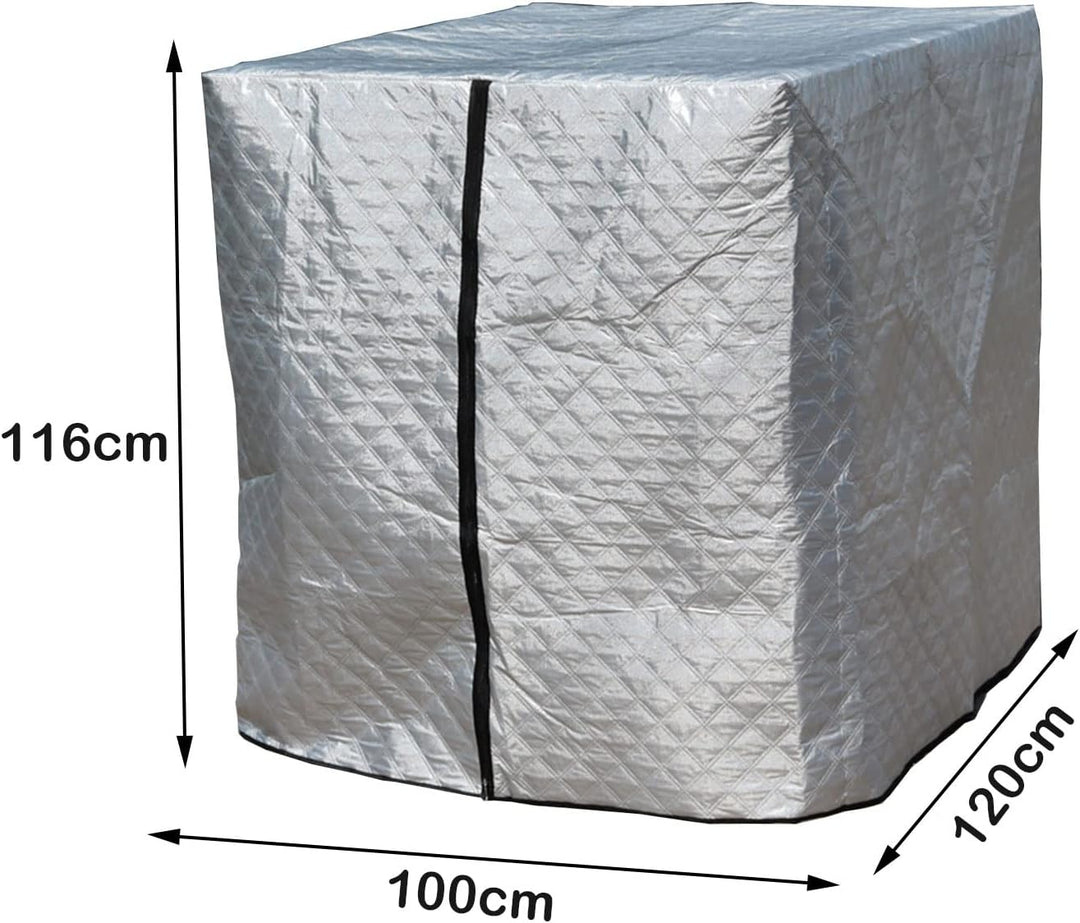 IBC Tank Abdeckung, IBC Wärmedämmung Regenschutz Container Cover IBC Schutzhülle frostsicher Abdeckp