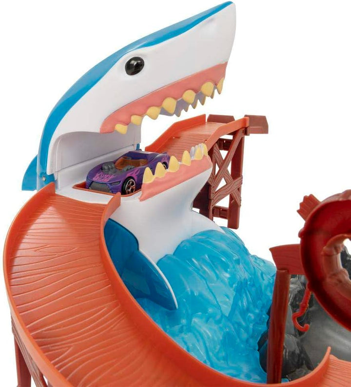 Grandi Giochi - Teamsterz Rennstrecke Shark Bite mit Farbwechselauto - GG00994