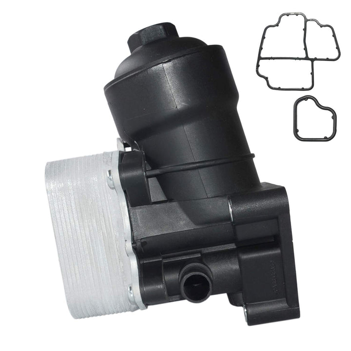 Huiruhy Ölfiltergehäuse Ölfilter Ölkühler Kompatibel mit A3 A4 A6 Q5 TT 1.6 2.0 TDI 03L115389G 03L11