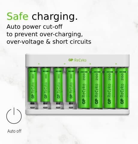 RECYKO Charger E811. 8-Slot.
