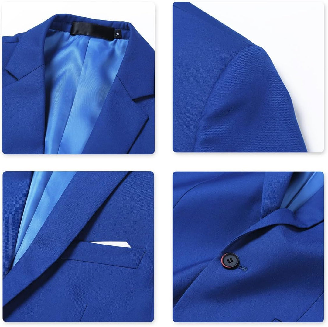 Allthemen Anzug Herren Anzug Slim Fit 3 Teilig Herrenanzug 3-Teilig Anzüge Herren Modern Sakko für B