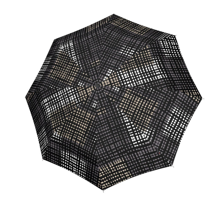 Knirps T.200 M Duomatic - Taschenschirm Regenschirm Ecorepel 2Structure stone