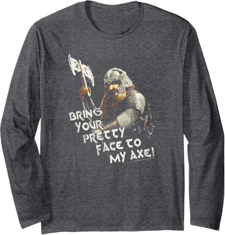Lord of the Rings Gimli Pretty Face Langarmshirt