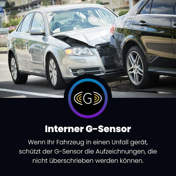 Nextbase 222 – Autokamera Dashcam Auto – Full 1080p/30fps HD Aufzeichnung - 140° Weitwinkel GSensor