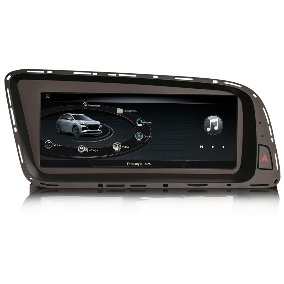 Erisin 8,8 Zoll 8-Kern 4GB RAM 64GB ROM Android 14 Autoradio mit GPS Navigation für Audi Q5 2009-201