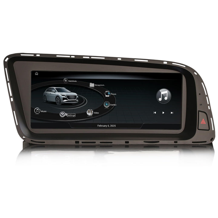 Erisin 8,8 Zoll 8-Kern 4GB RAM 64GB ROM Android 14 Autoradio mit GPS Navigation für Audi Q5 2009-201
