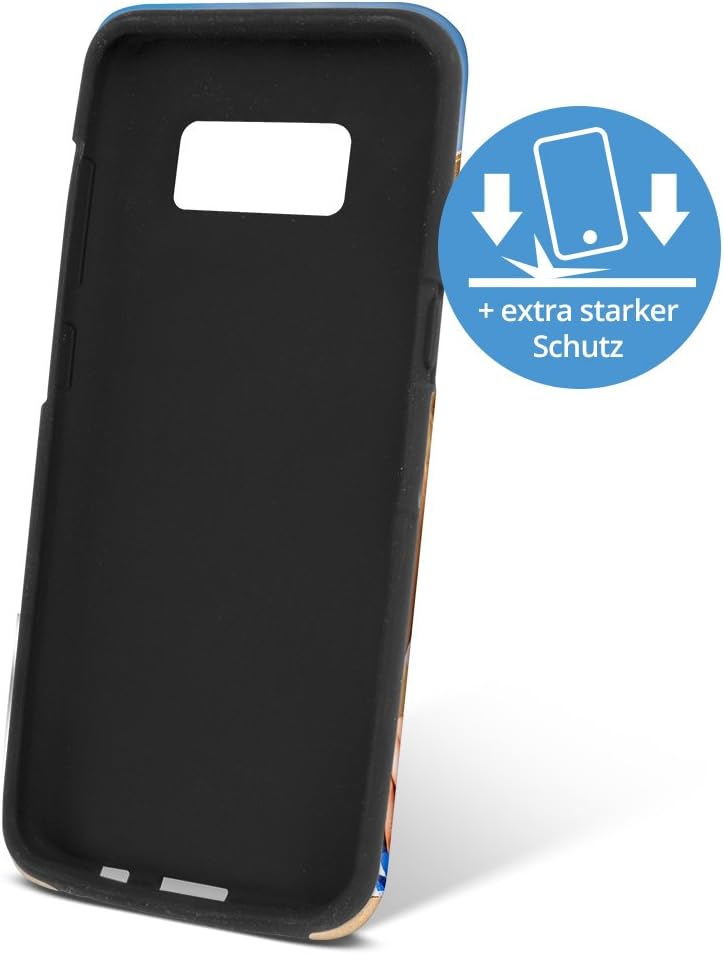 PhotoFancy ® – Samsung Galaxy S8 Hülle mit eigenem Foto Bedrucken – Smartphone Case als personalisie