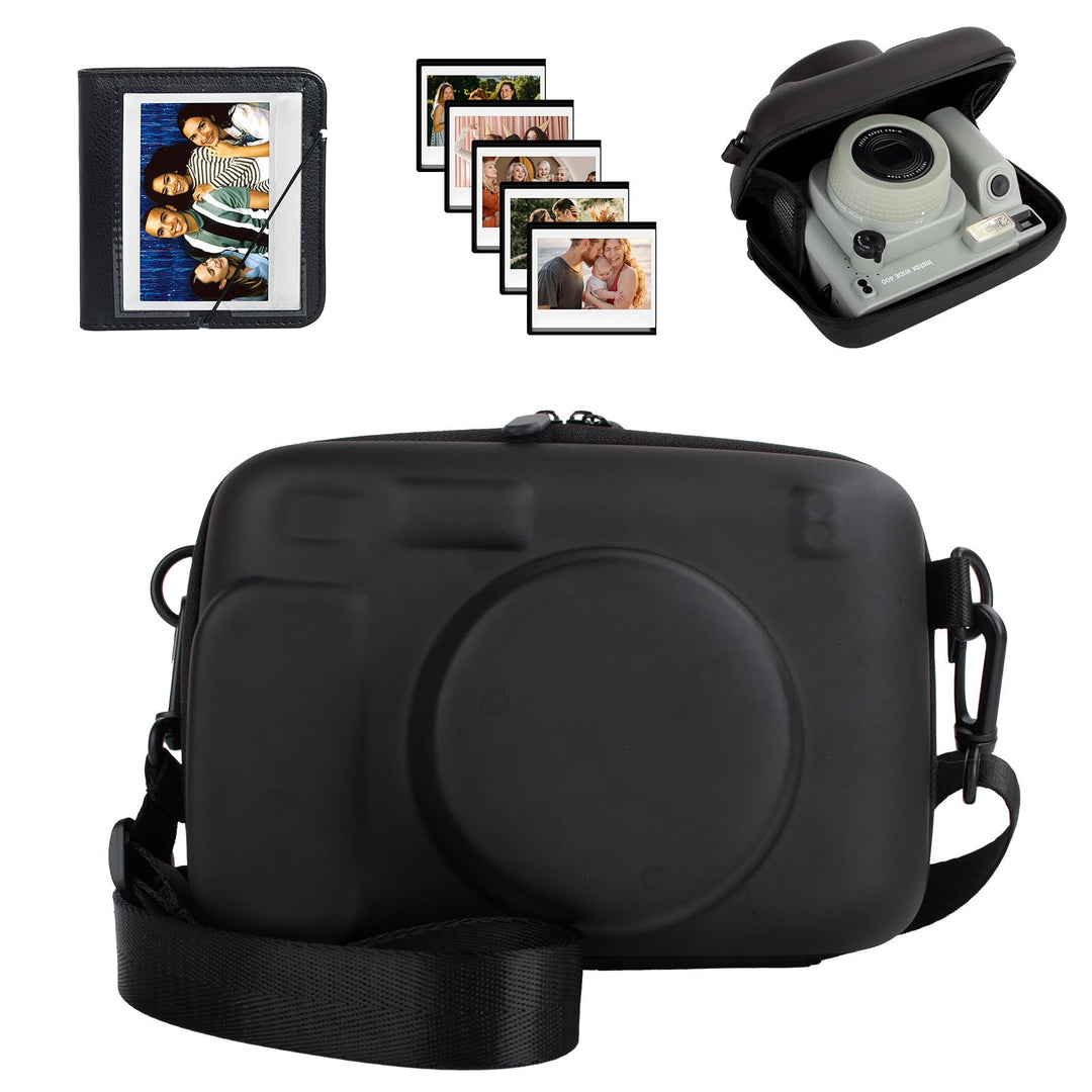 Kamera Tasche und Zubehörset Kompatibel mit Fujifilm Instax Wide 400, für Instax Wide 400/210/300, L