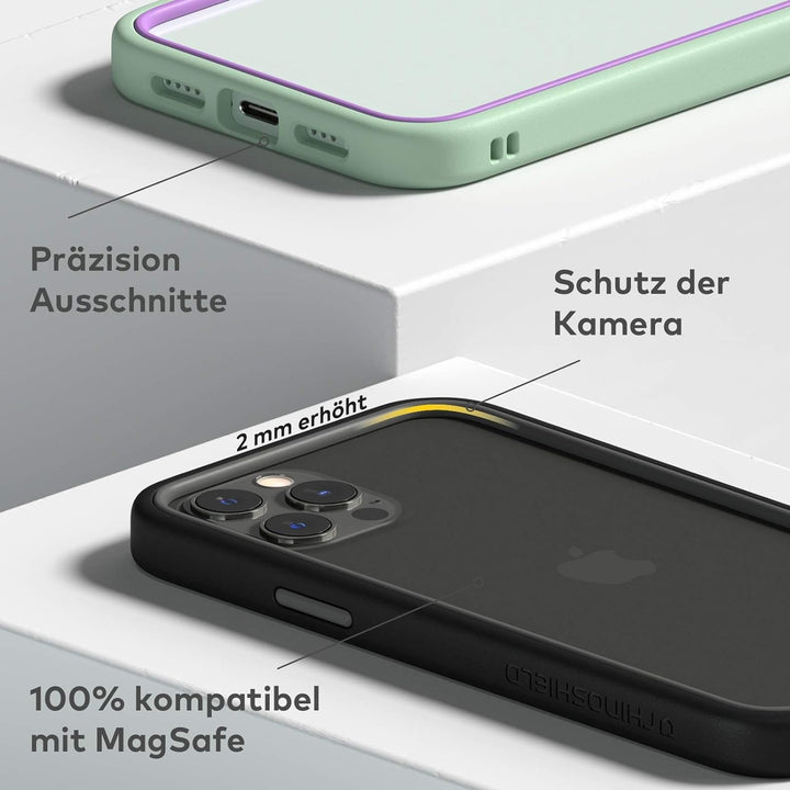 RhinoShield Modulares Case kompatibel mit [iPhone 12 Pro Max] | Mod NX - Anpassbare & stossdämpfende