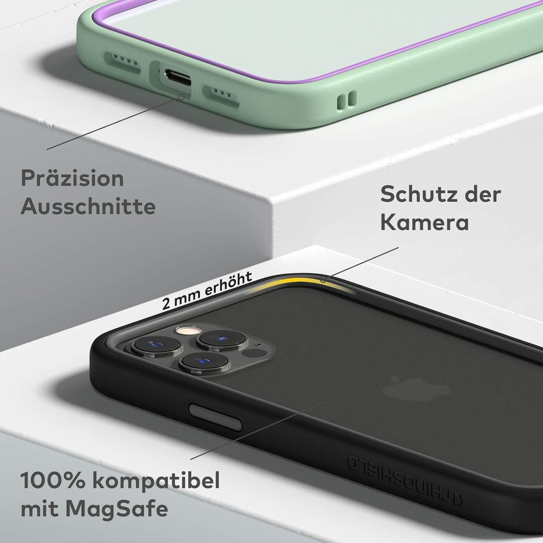 RhinoShield Modulares Case kompatibel mit [iPhone 12/12 Pro] | Mod NX - Anpassbare & stossdämpfende