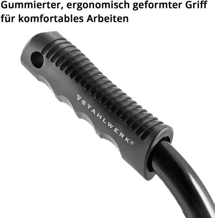 STAHLWERK Magnet-Bodenkehrer MBK-36 ST mit 914 mm Breite und 22,5kg Fassungsvermögen, Magnetbesen/Sp