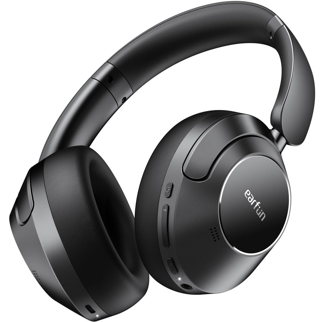EarFun Wave Pro Over Ear Kopfhörer Kabellos Bluetooth, Hybrid Aktive Noise Cancelling, Hi-Res Audio,