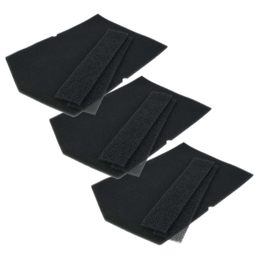 vhbw 9x Schaumfilter kompatibel mit Miele T 8847 WP EcoComfort, T 8827 WP EcoComfort, T 8826 WP EcoC