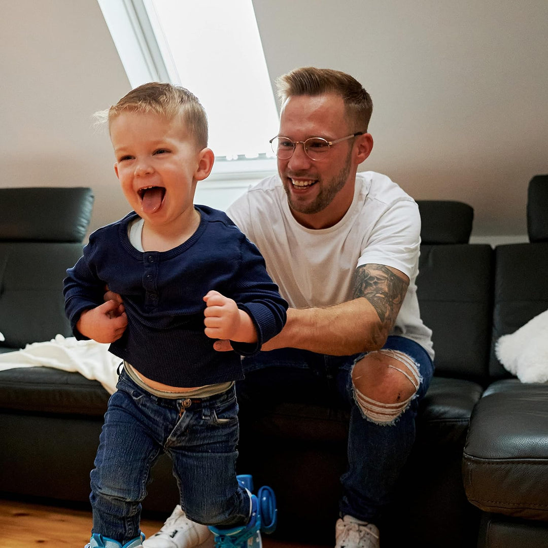 HUDORA Rollschuh My First Quad in versch. Grössen & Farben - hochwertige Rollschuhe für Kinder bis 2