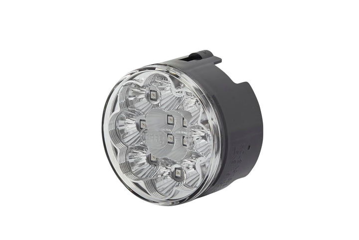 HELLA - Blinkleuchte - LED - 24V - Einbau/Schraubanschluss - Lichtscheibenfarbe: glasklar - rechts/h