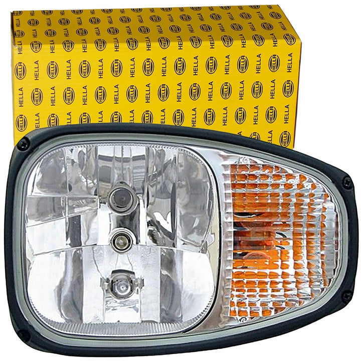 HELLA - Halogen-Hauptscheinwerfer - Combi 220 - 12V - Anbau - gehärtete Streuscheibe - Lichtscheiben