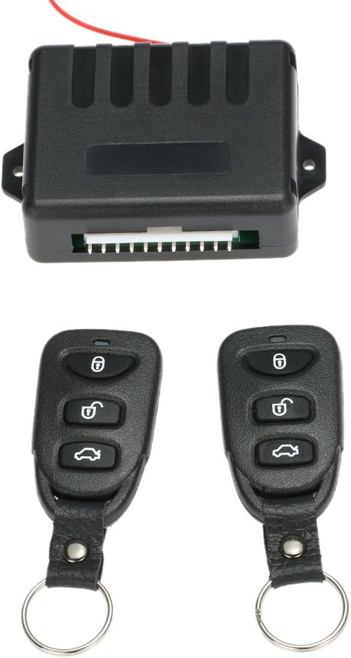 Shkalacar Universal Car Türschloss,Keyless Entry System,Fern-Zentralsteuerung,Verschluss-Kit mit Sta