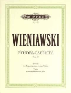 Musikverlag C.F. Peters Ltd. &amp; Co. KG ETUDES Caprices OP 18 - arrangiert für Zwei Violinen [Noten/Sh