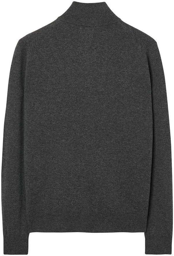 GANT Pullover Lammwolle Herren Half Zip Troyer - Grau XL 2XL 4XL 5XL Übergrossen Grösse 5XL