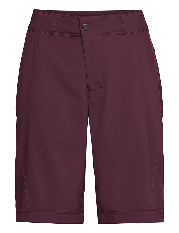 VAUDE Ledro Radlerhose für Damen - Gepolsterte MTB-Shorts mit Innenhose - atmungsaktive & elastische
