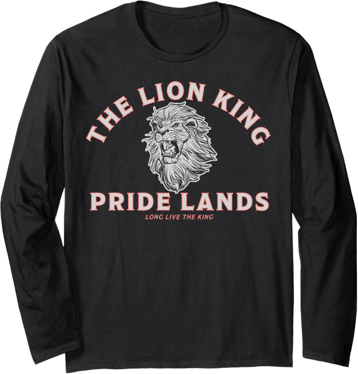Disney The Lion King Live Action Pride Lands Logo Langarmshirt