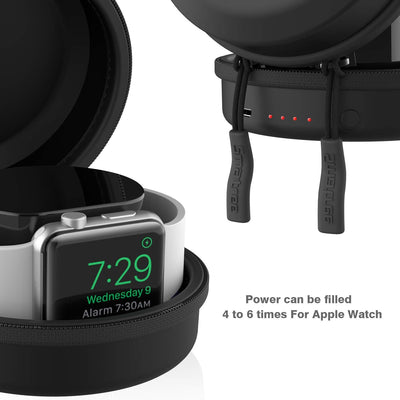 Smatree Ladetasche Ladestation für Apple Watch Series 8/7, Serie 6, Serie 5, Serie 4/3/2/1/ SE (Orig