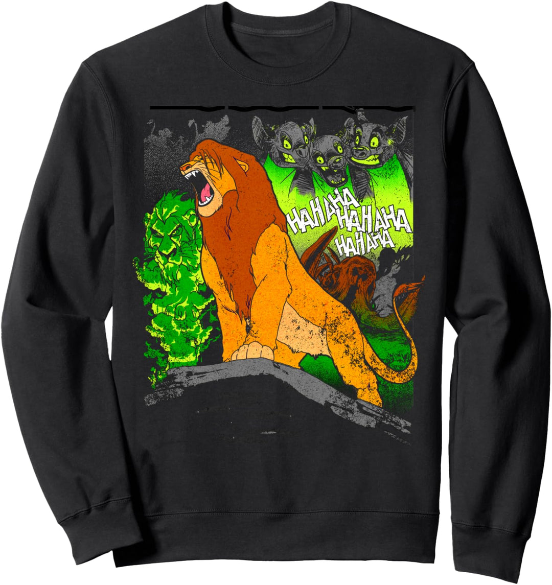 Disney Lion King Distressed Simba The Hero Sweatshirt