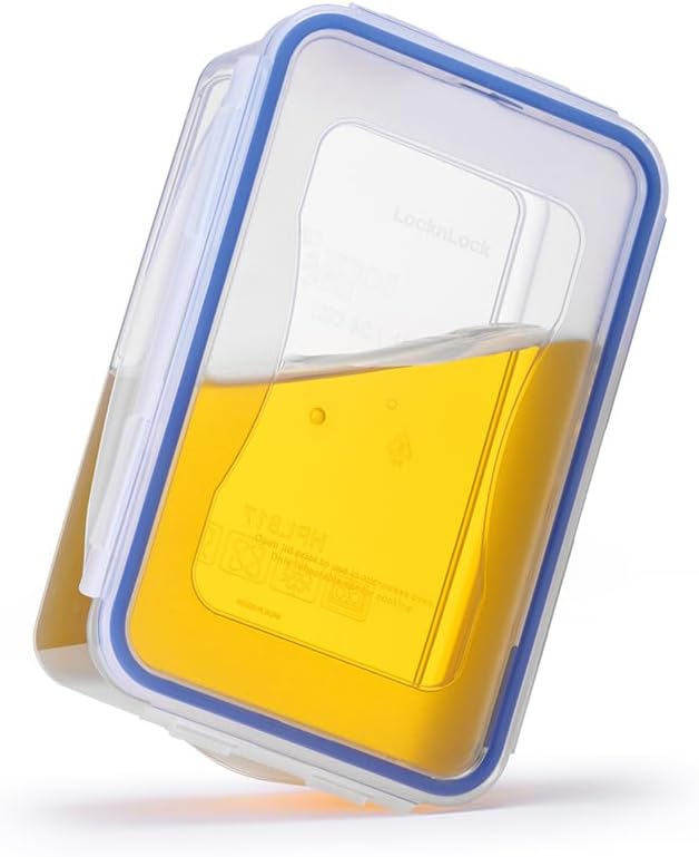 Lock &amp; Lock Frischhaltedosen im 4er Set – stapelbare Vorratsdosen aus hochwertigem, transparentem Ku