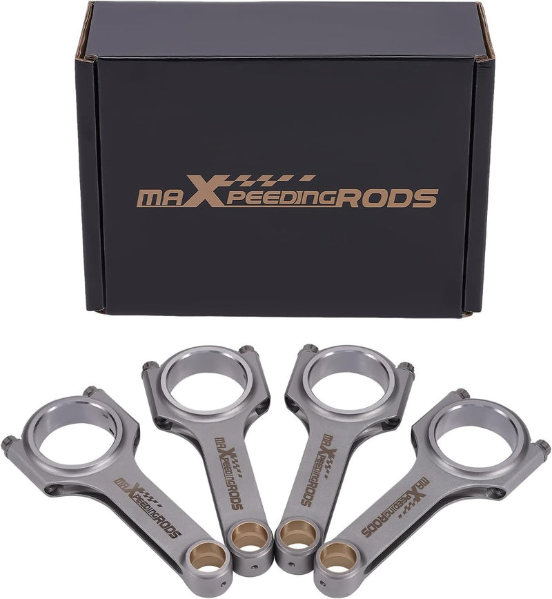 maXpeedingrods H-Schaft Pleuel für A4 TT Golf GTI 1.8T 2.0L 16V 20V 4 Zyl. 144mm