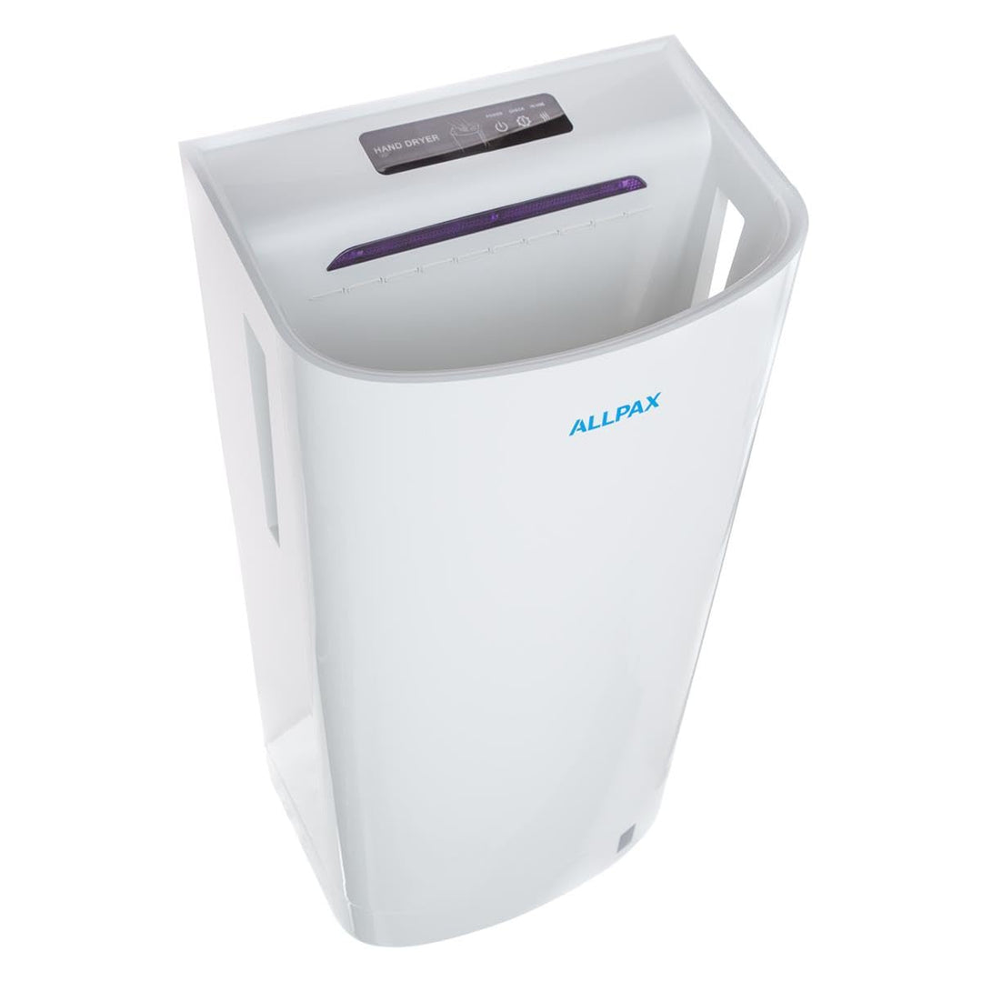 Allpax Händetrockner CITOJET UV 800 mit UV Licht, ABS Kunststoff - Trocknungszeit nur ca. 9-11 Sekun