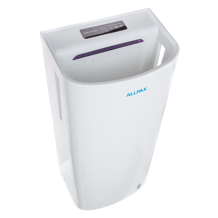 Allpax Händetrockner CITOJET UV 800 mit UV Licht, ABS Kunststoff - Trocknungszeit nur ca. 9-11 Sekun