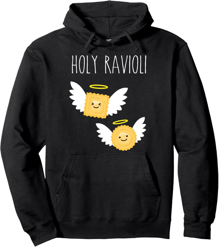 Holy Ravioli - funny pasta angel Pullover Hoodie