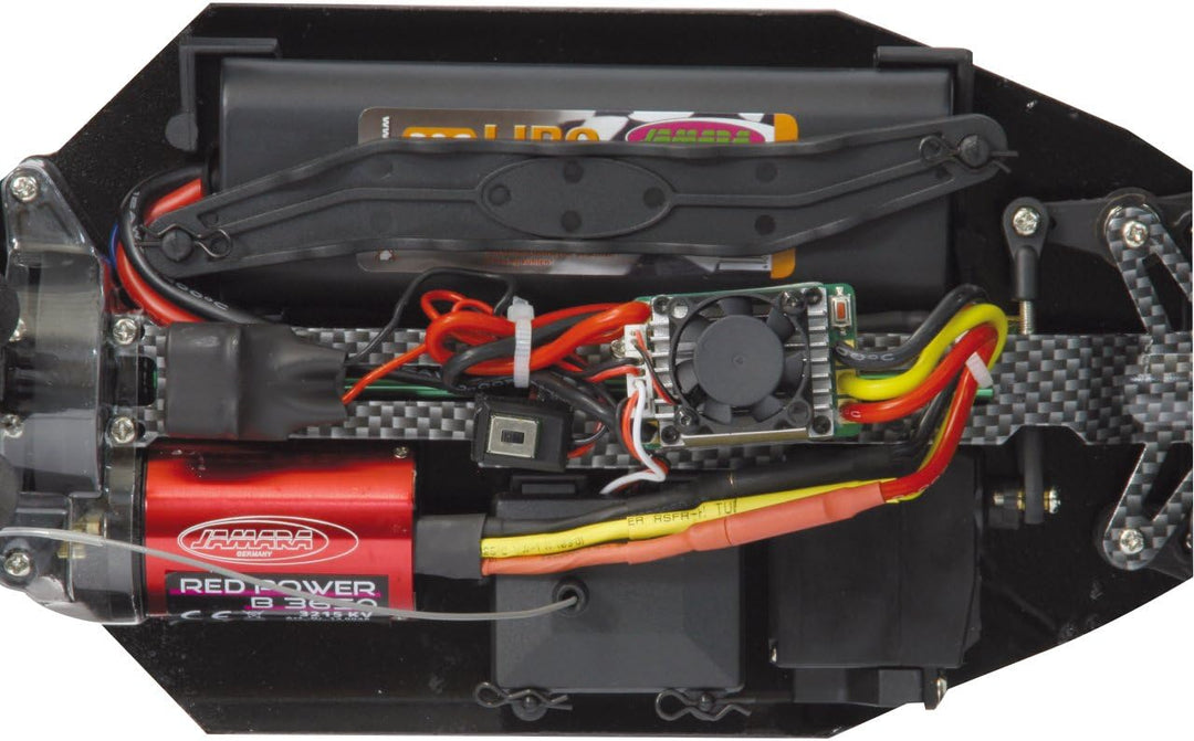JAMARA 053362 - Tiger Ice Monstertruck BL 4WD LiPo 2,4G LED - Allrad, Brushless, Akku, 65Kmh, Alucha