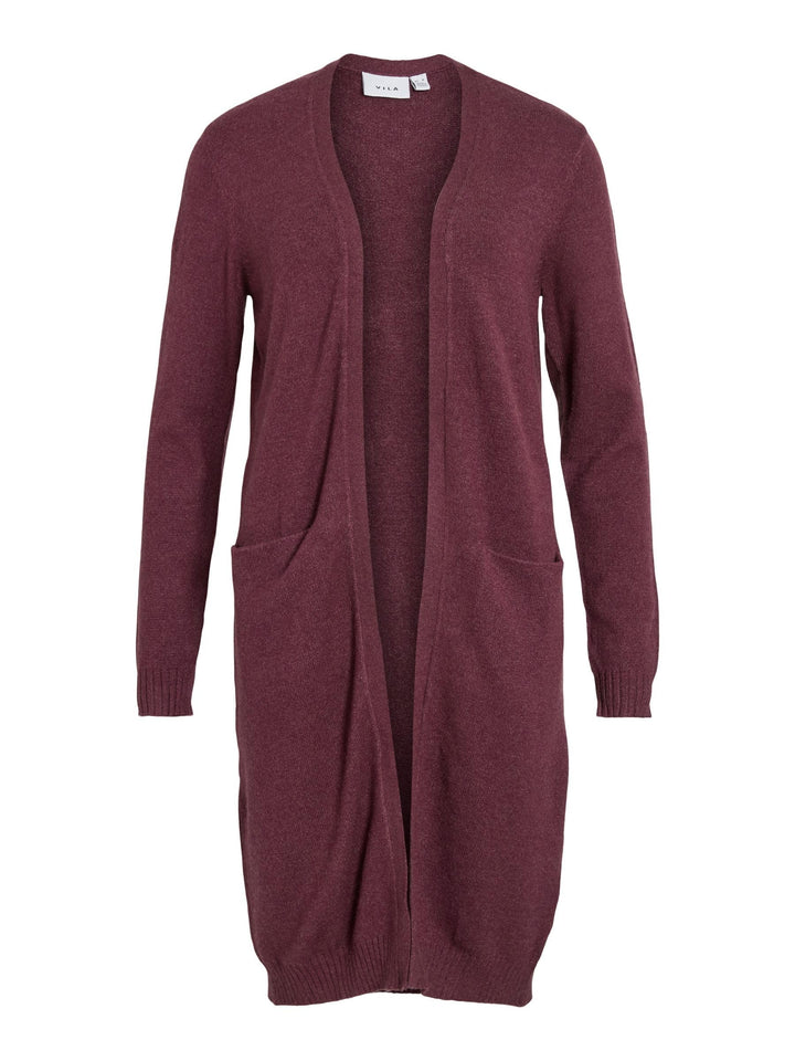 Vila Damen VIRIL Long L/S Knit Cardigan - NOOS 14042770 XS Fig, XS Fig