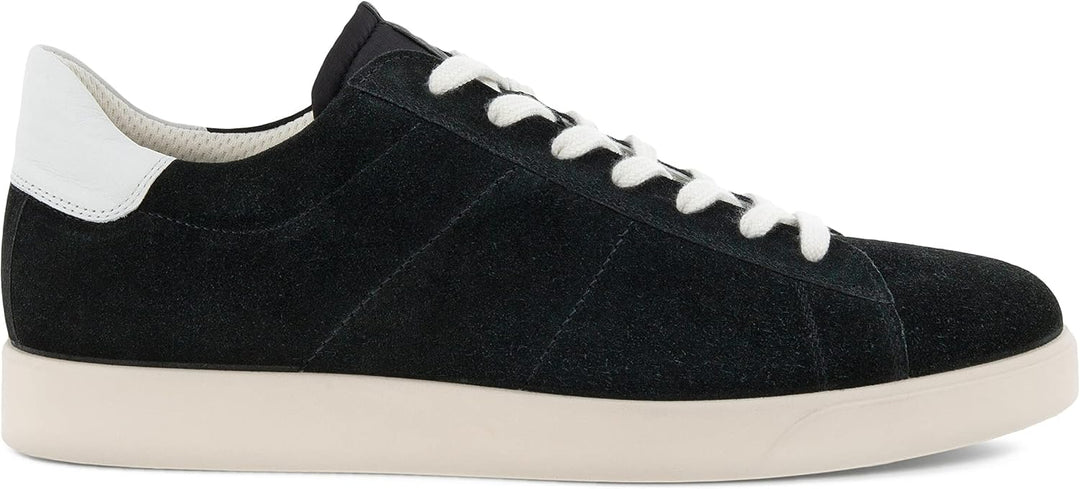 ECCO Herren Street Lite M Shoe 42 EU Black Black White, 42 EU Black Black White