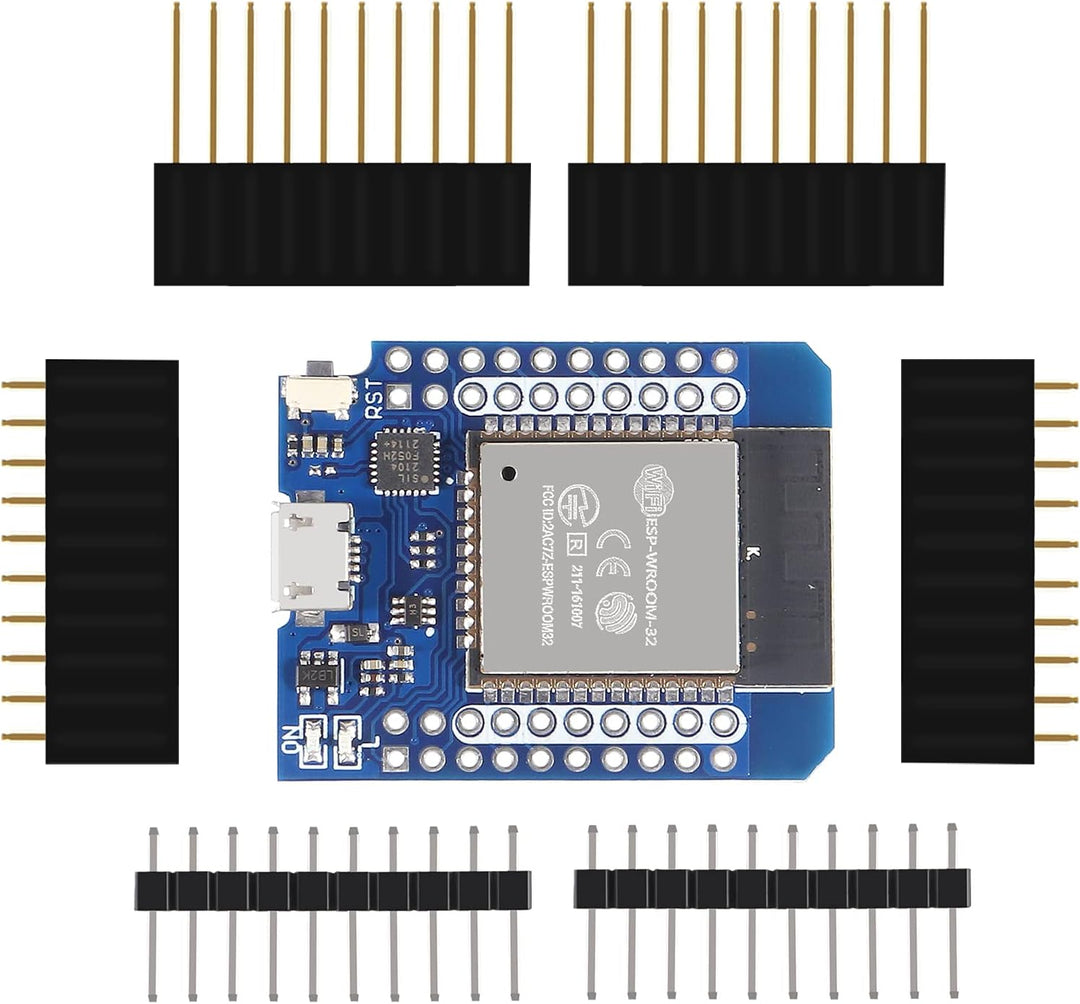ALMOCN 3 Stück ESP32 ESP-WROOM-32 WLAN WLAN Bluetooth IoT Entwicklungsplatine 5 V kompatibel für Ard