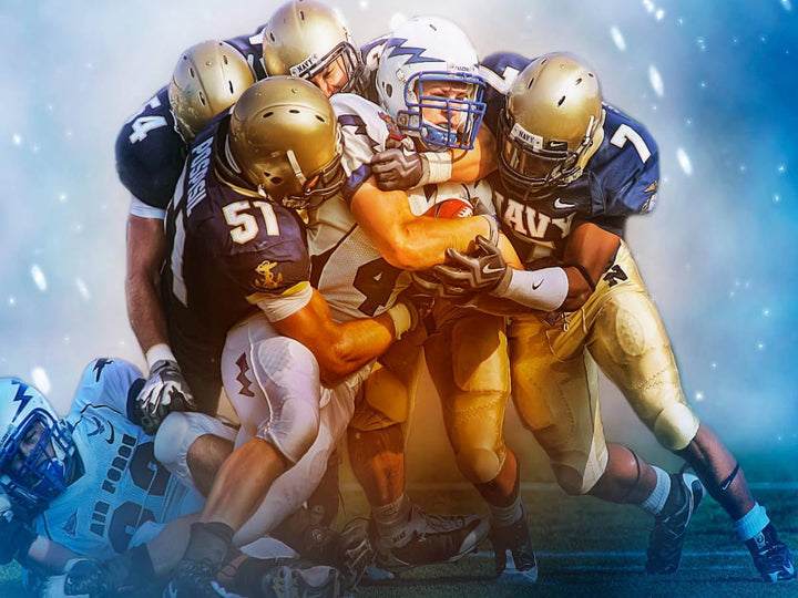 CALVENDO Puzzle American Football - Fight - 1000 Teile Foto-Puzzle für glückliche Stunden, 1000 Teil